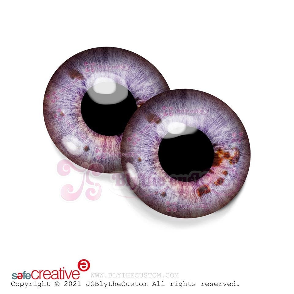 Par de eyechips de cristal SP269