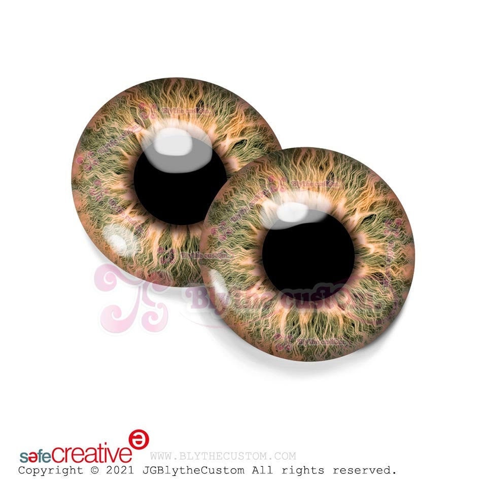 Par de eyechips de cristal GR248